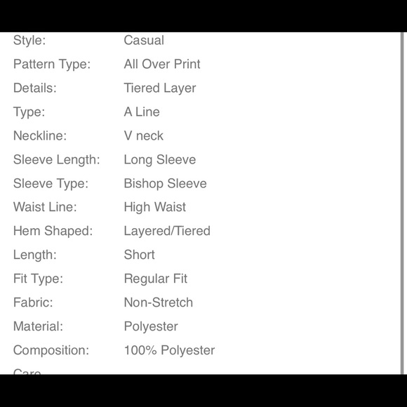 Leopard Print V Neck Print Tiered Long Sleeve Frill Mini Dress - Picture 7 of 7